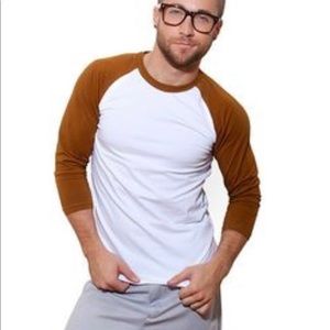 Men’s 3/4 Sleeve Baseball Shirt